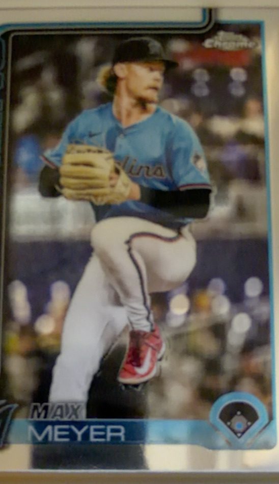 Max Meyer Baseball Card