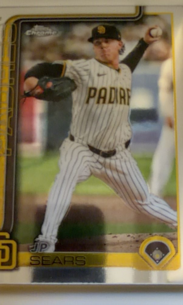 JP Sears Baseball Card