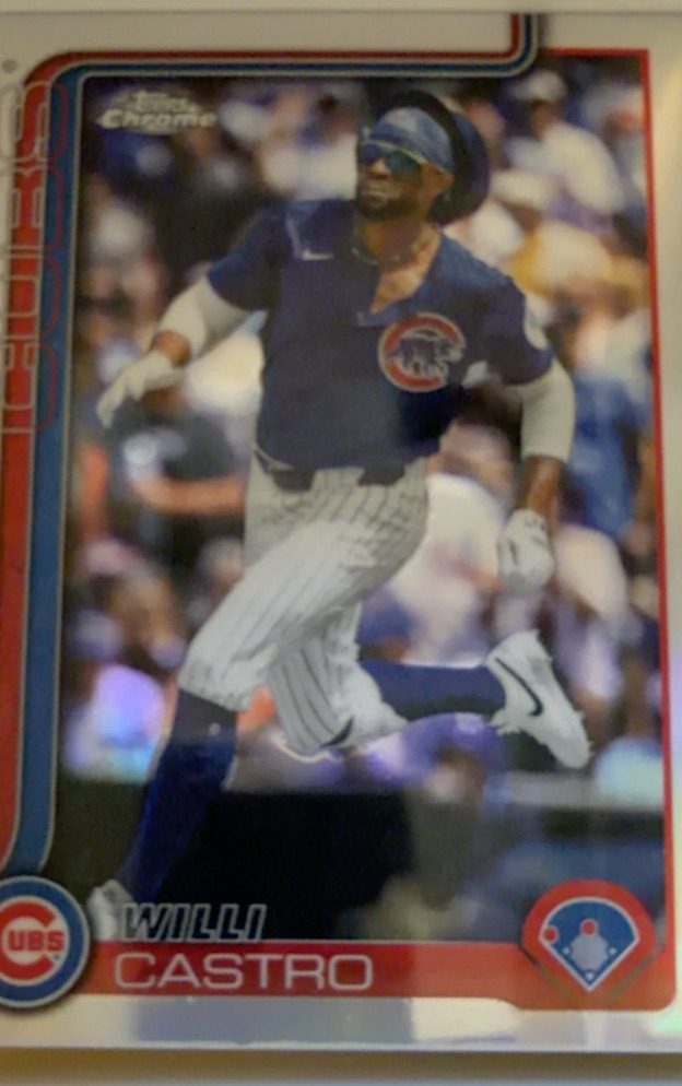 Willi Castro Chicago Cubs Baseball Card