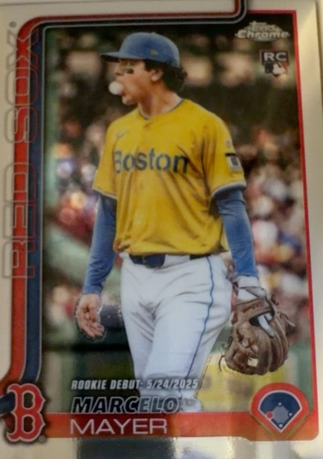 Marcelo Mayer 2025 Topps Chrome Rookie Card